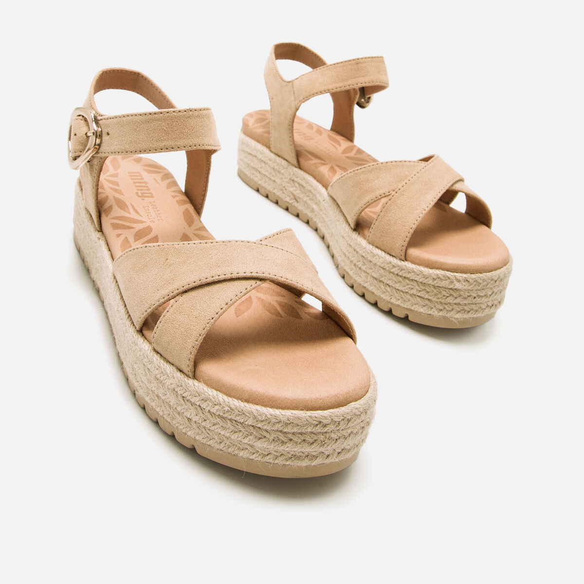 Sandales compensees pour Femme modèle AMELIE de MTNG image number 5