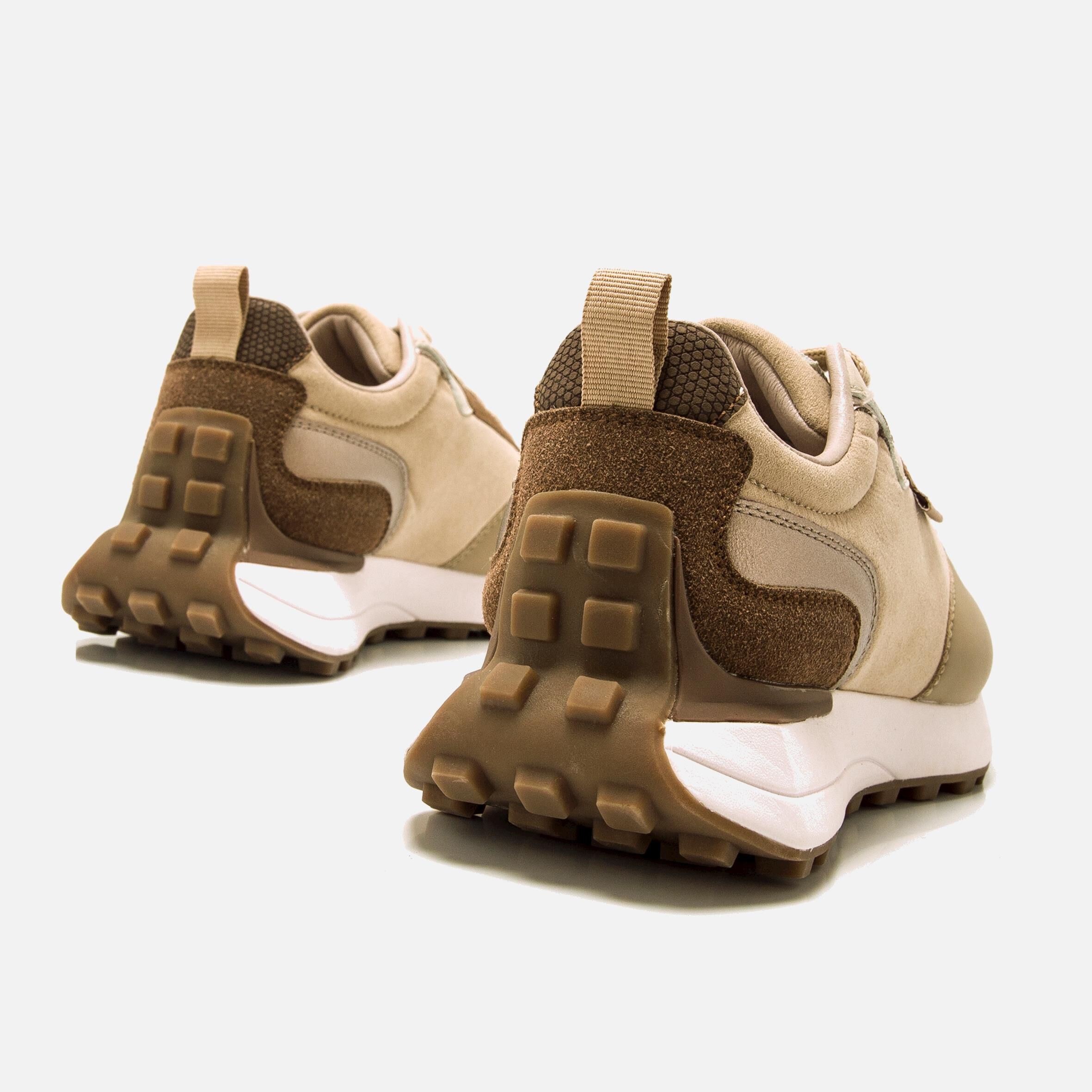 Zapatillas marrones mujer discount