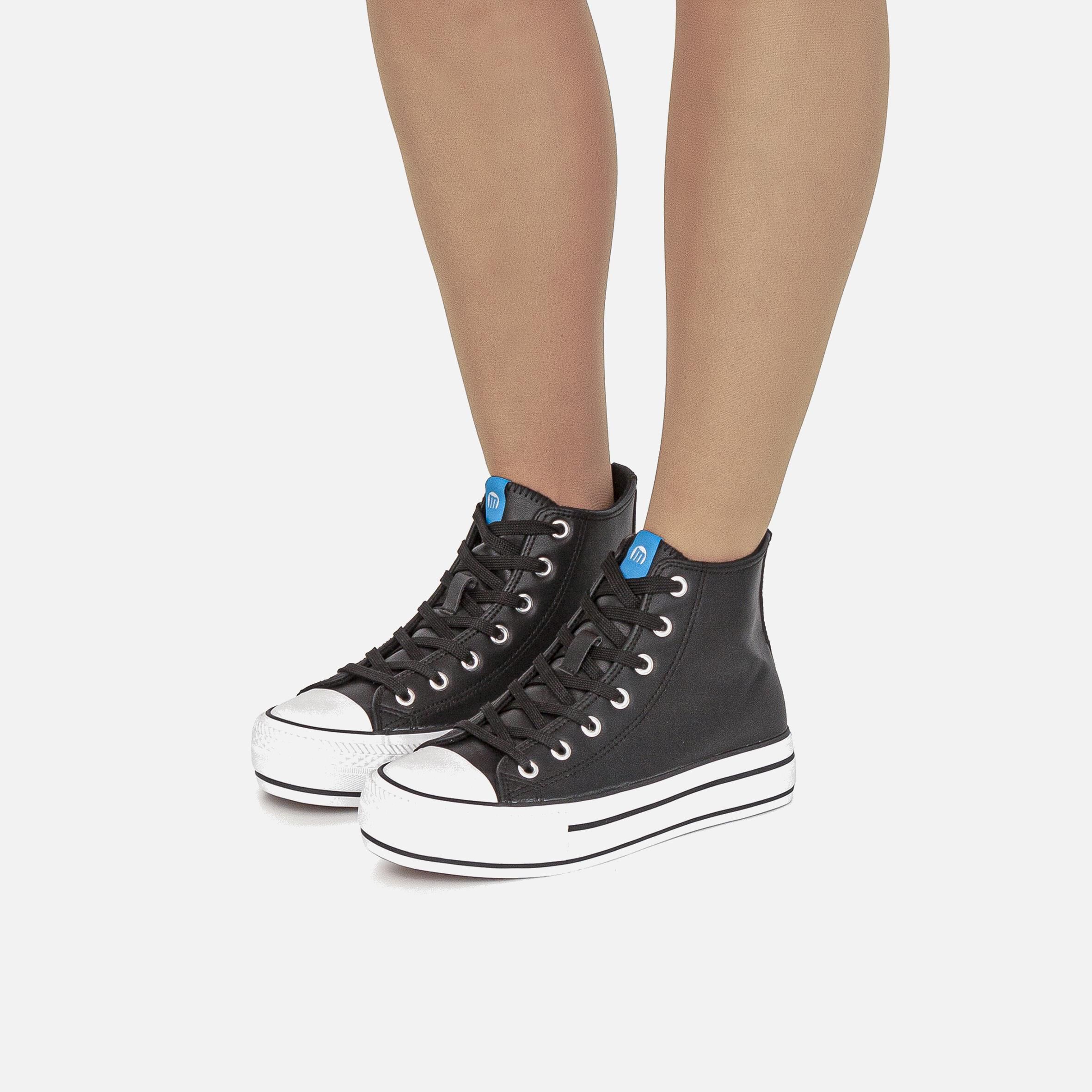 Zapatillas mustang tipo converse cheap