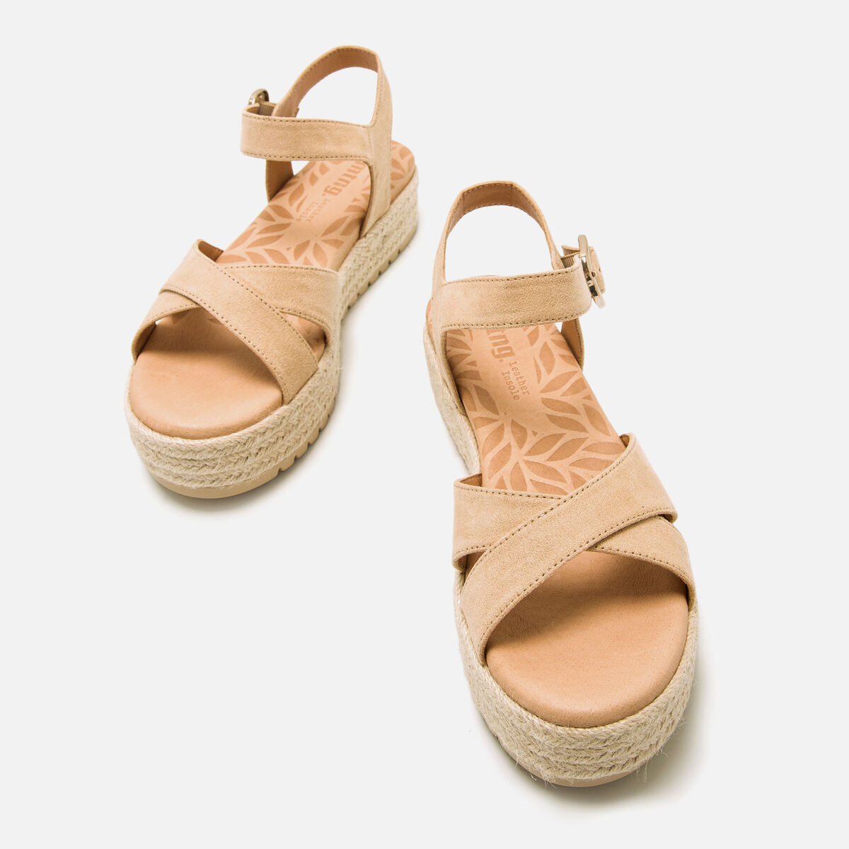 Sandales compensees pour Femme modèle AMELIE de MTNG image number 3
