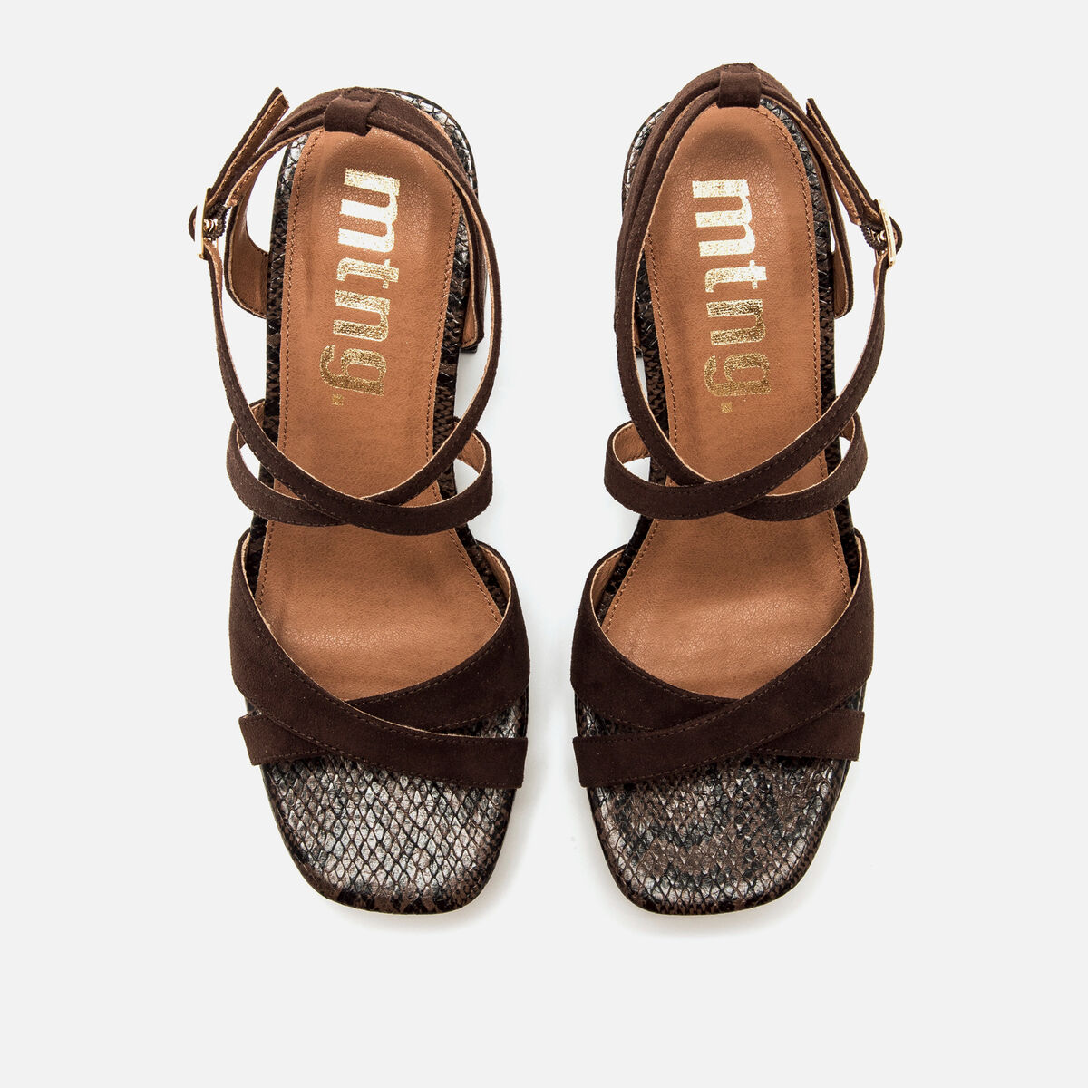 Sandales a talons pour Femme mod&egrave;le BRITT de MTNG image number 3