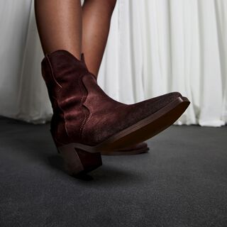 Bottines a talons pour Femme mod&egrave;le DAPHNE de MTNG