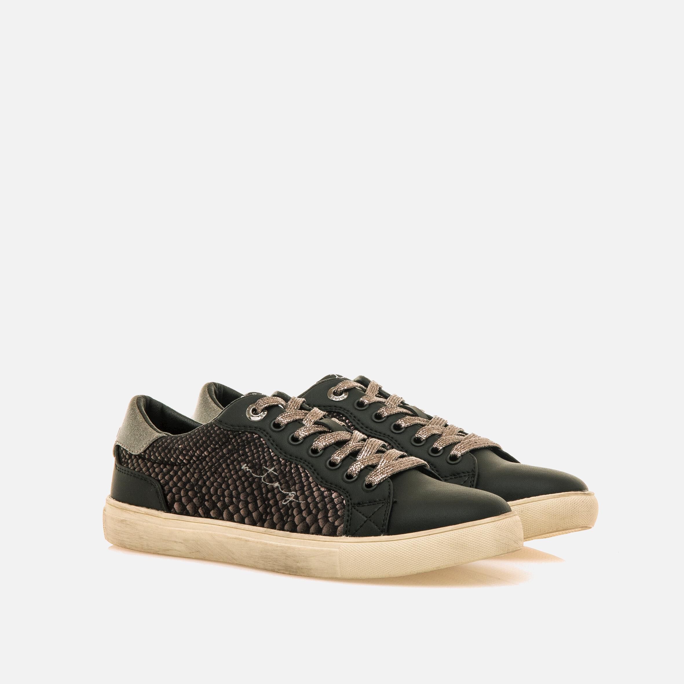 Buy SUSAN black 58139 SNEAKERS Mtng for WOMAN