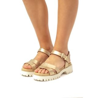 Sandales plates pour Femme modèle LENOX de MTNG