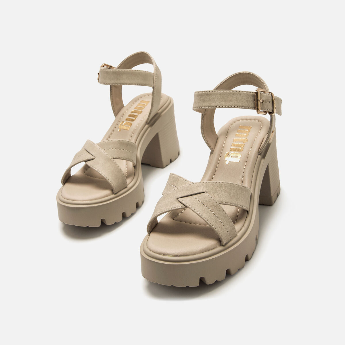 Sandalias de tacon de Mujer modelo EMELINE de MTNG image number 3