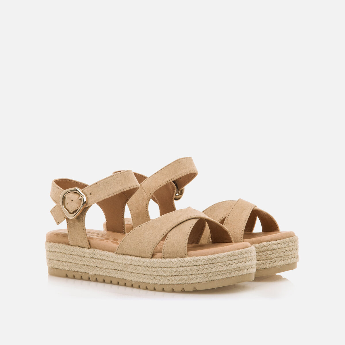Sandales compensees pour Femme modèle AMELIE de MTNG image number 4