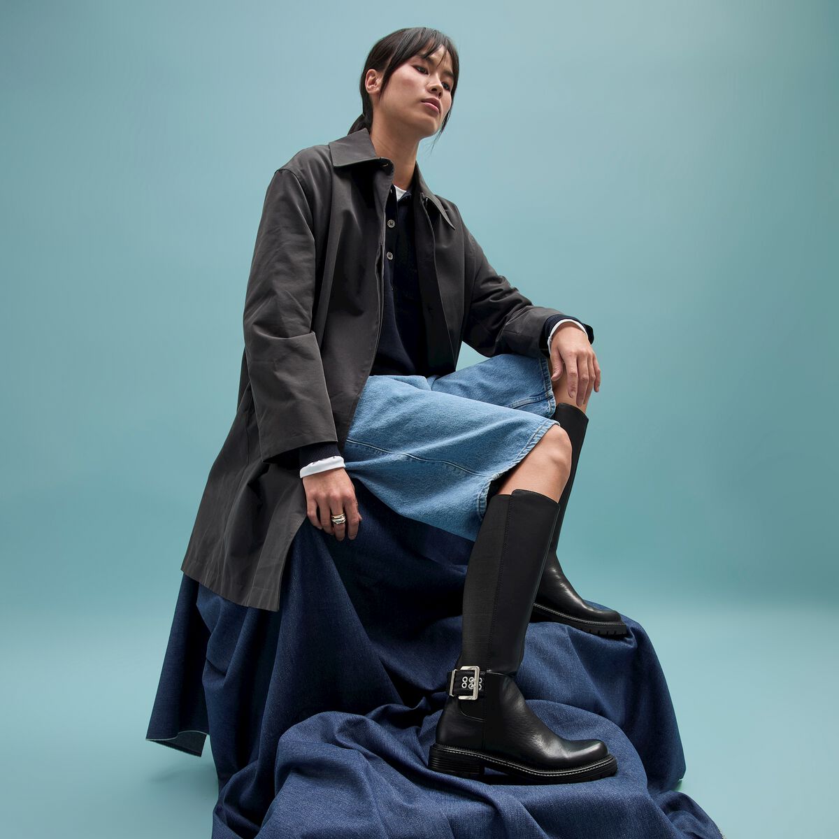 Botasplanas-Mujer-CAMPA-MTNG image number 1 Botas planas de Mujer modelo CAMPA de MTNG image number 1