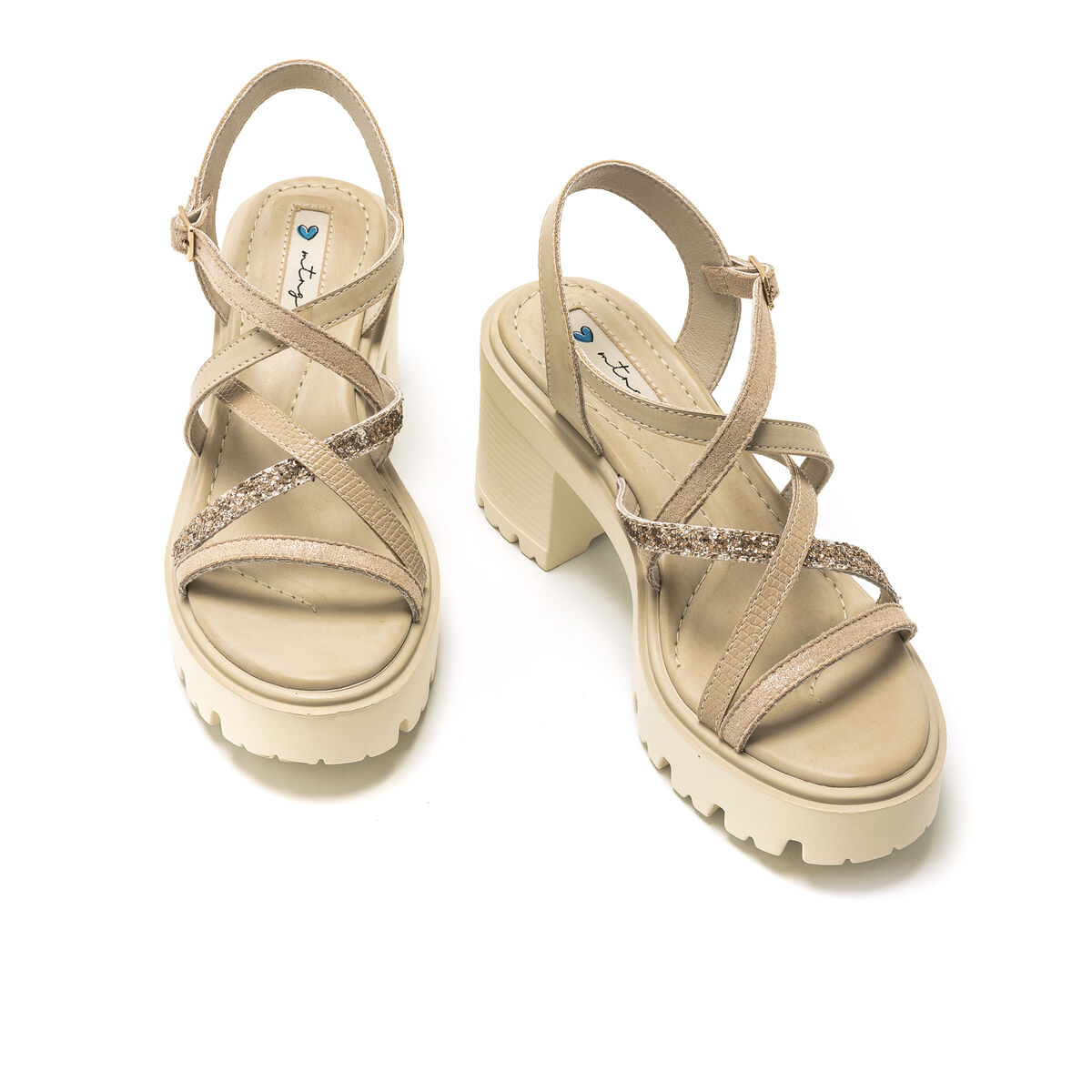Sandalias de tacon de Mujer modelo SABA de MTNG image number 5