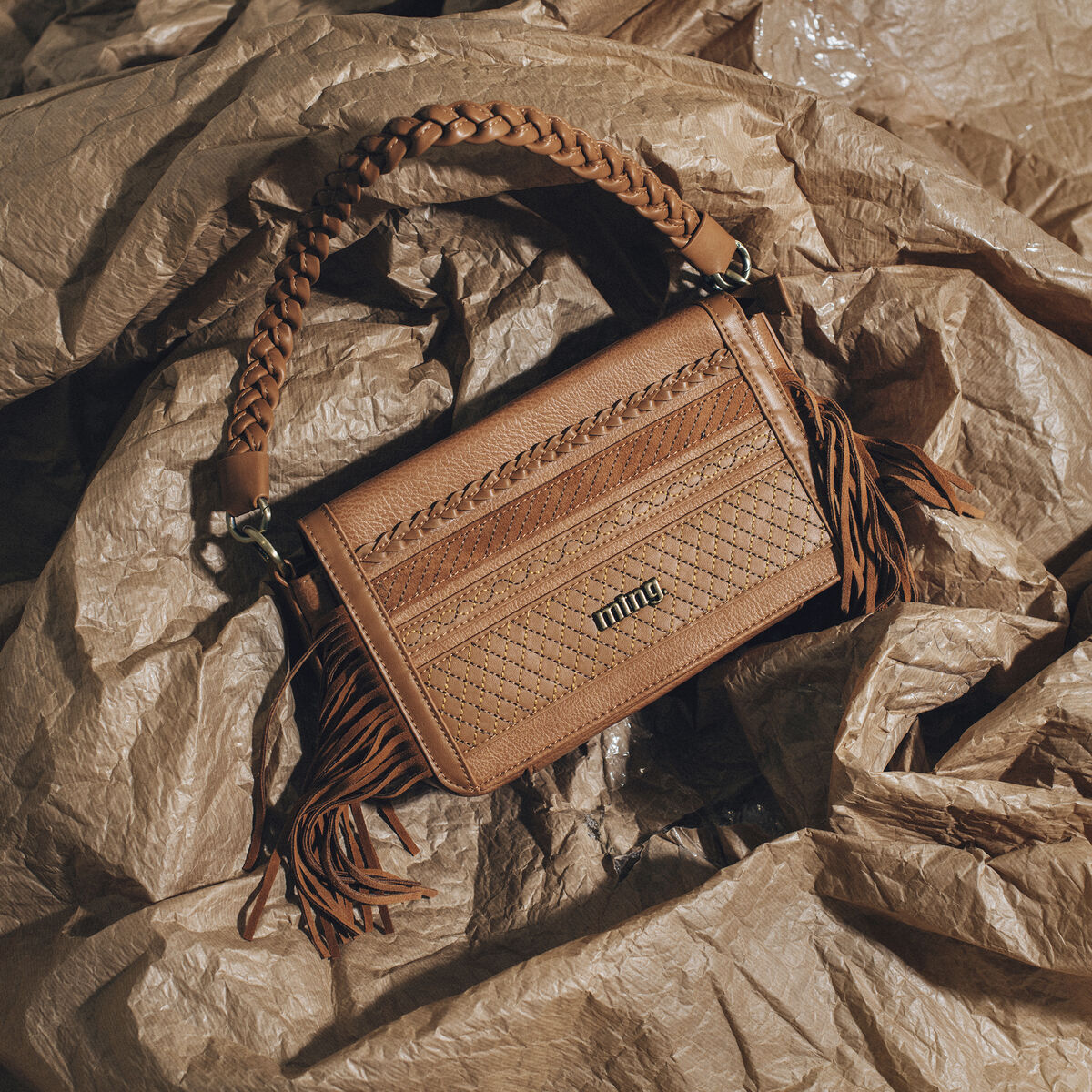 Bolsos de Mujer modelo FRINGE de MTNG image number 2