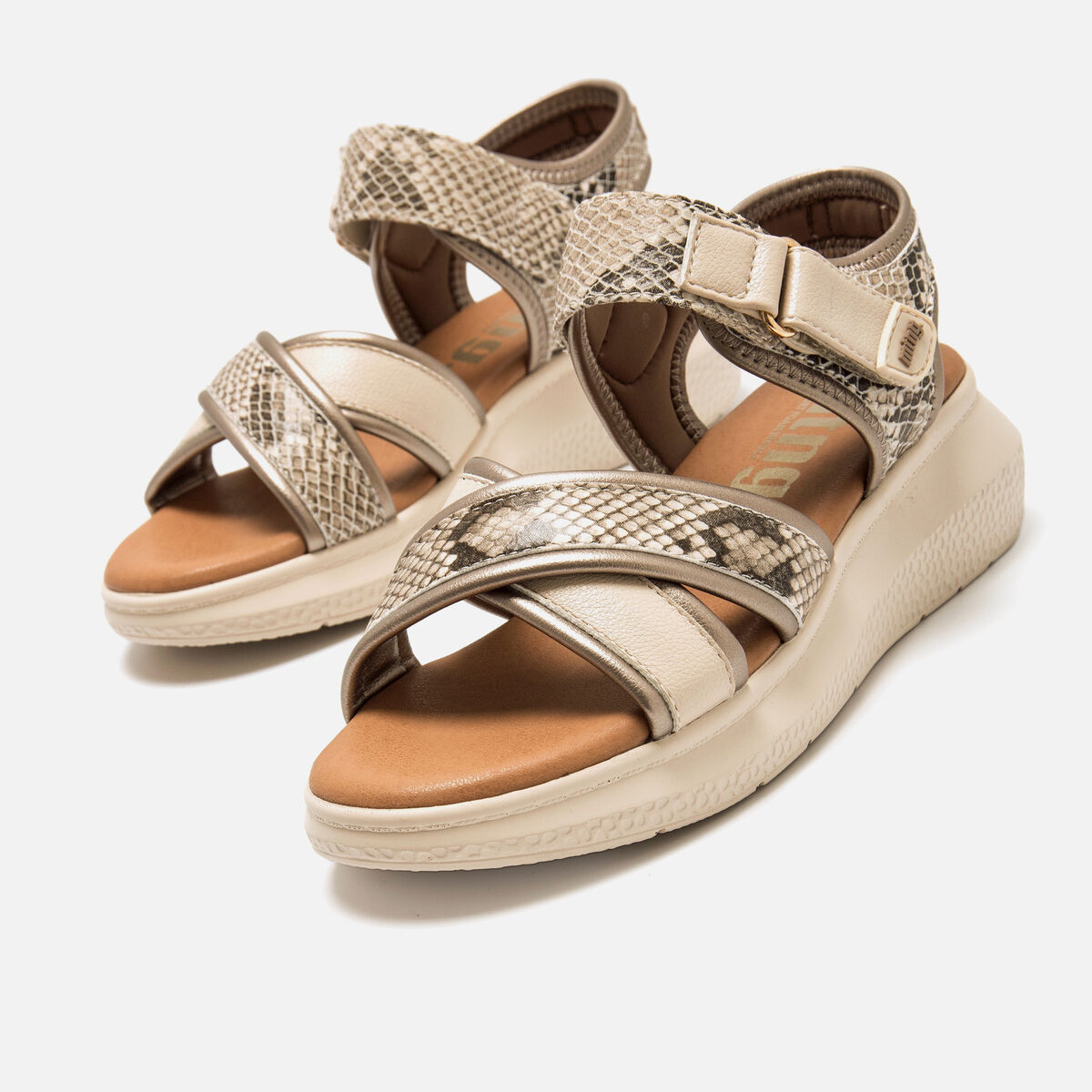 Sandalias de cuna de Mujer modelo COTTON de MTNG image number 3