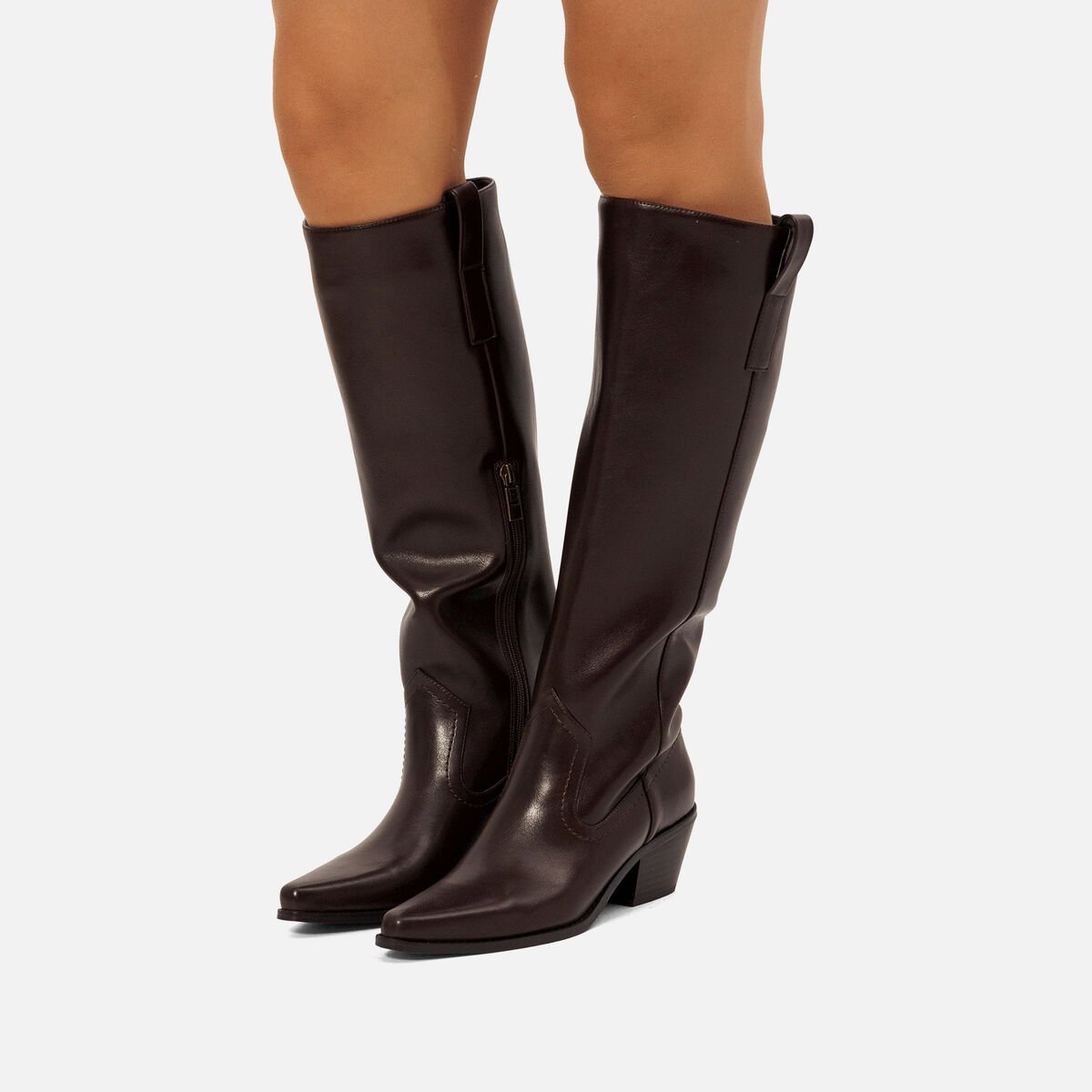 Bottesatalons-Femme-TEXAS-MTNG image number 2 Bottes a talons pour Femme modèle TEXAS de MTNG image number 2