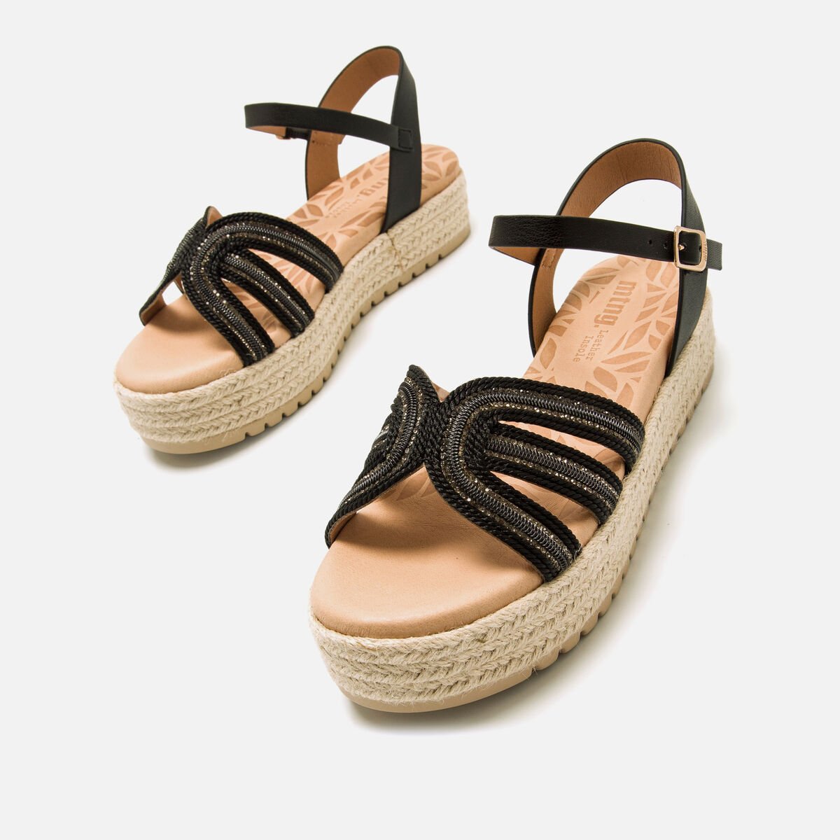 Sandales compensees pour Femme modèle AMELIE de MTNG image number 1