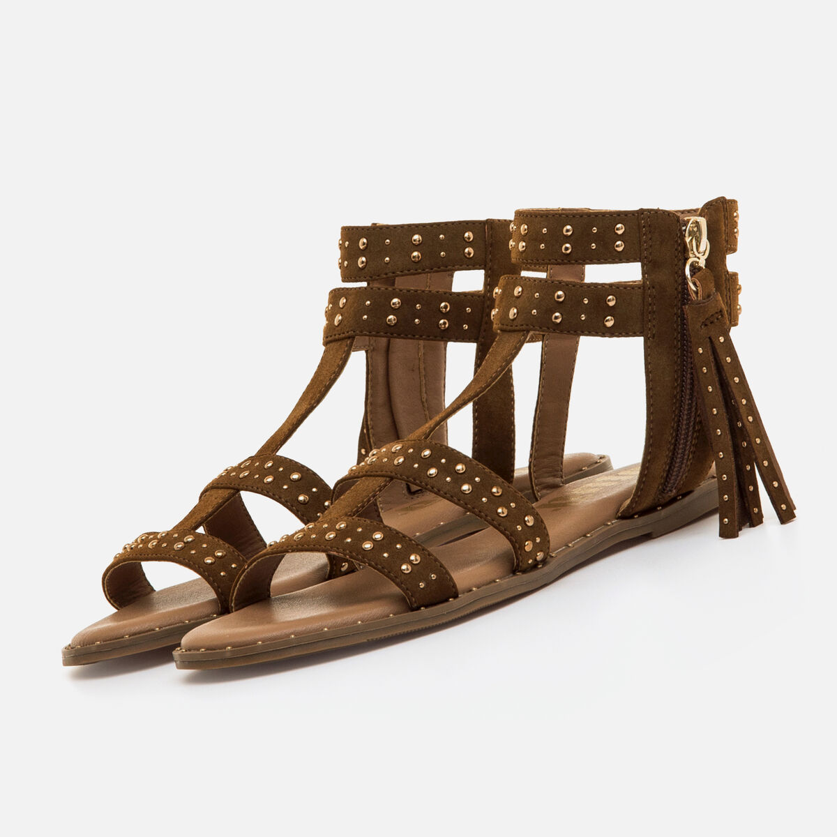 Sandales plates pour Femme mod&egrave;le ELAIA de MTNG image number 3