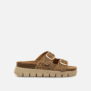 Sandales plates pour Femme mod&egrave;le LION de MTNG