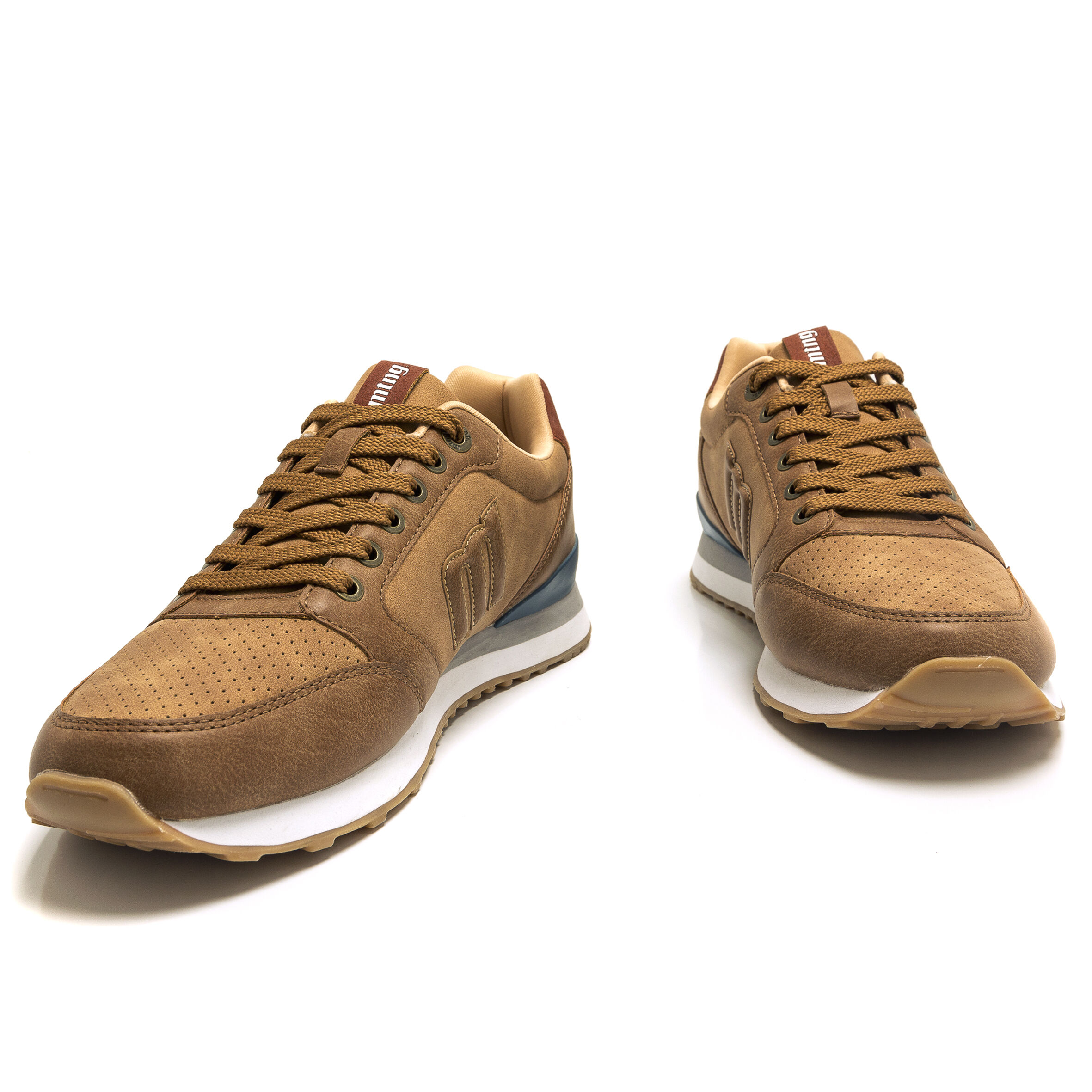Zapatillas mustang 2025 hombre marrones