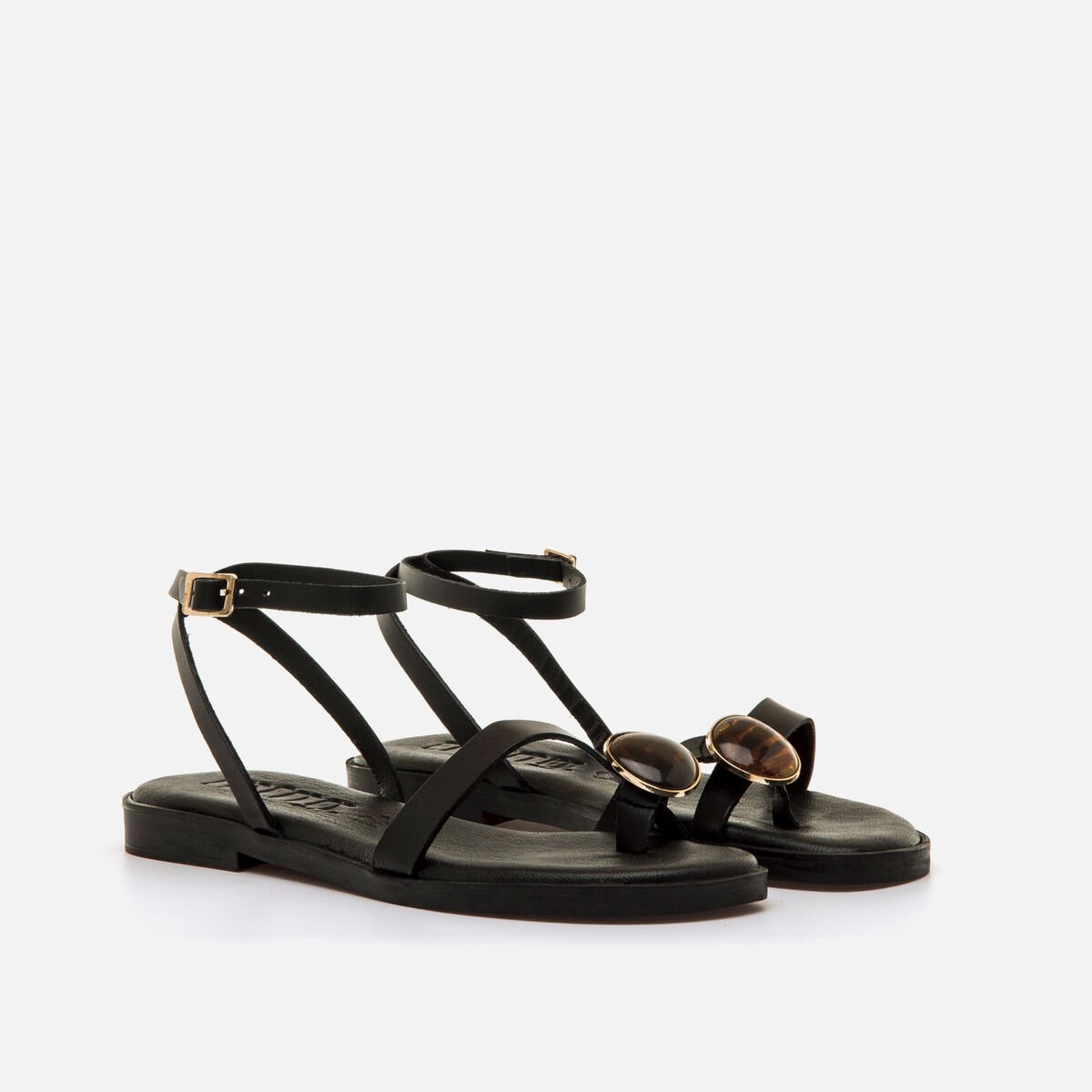 Sandales plates pour Femme mod&egrave;le ALYSA de MTNG image number 4