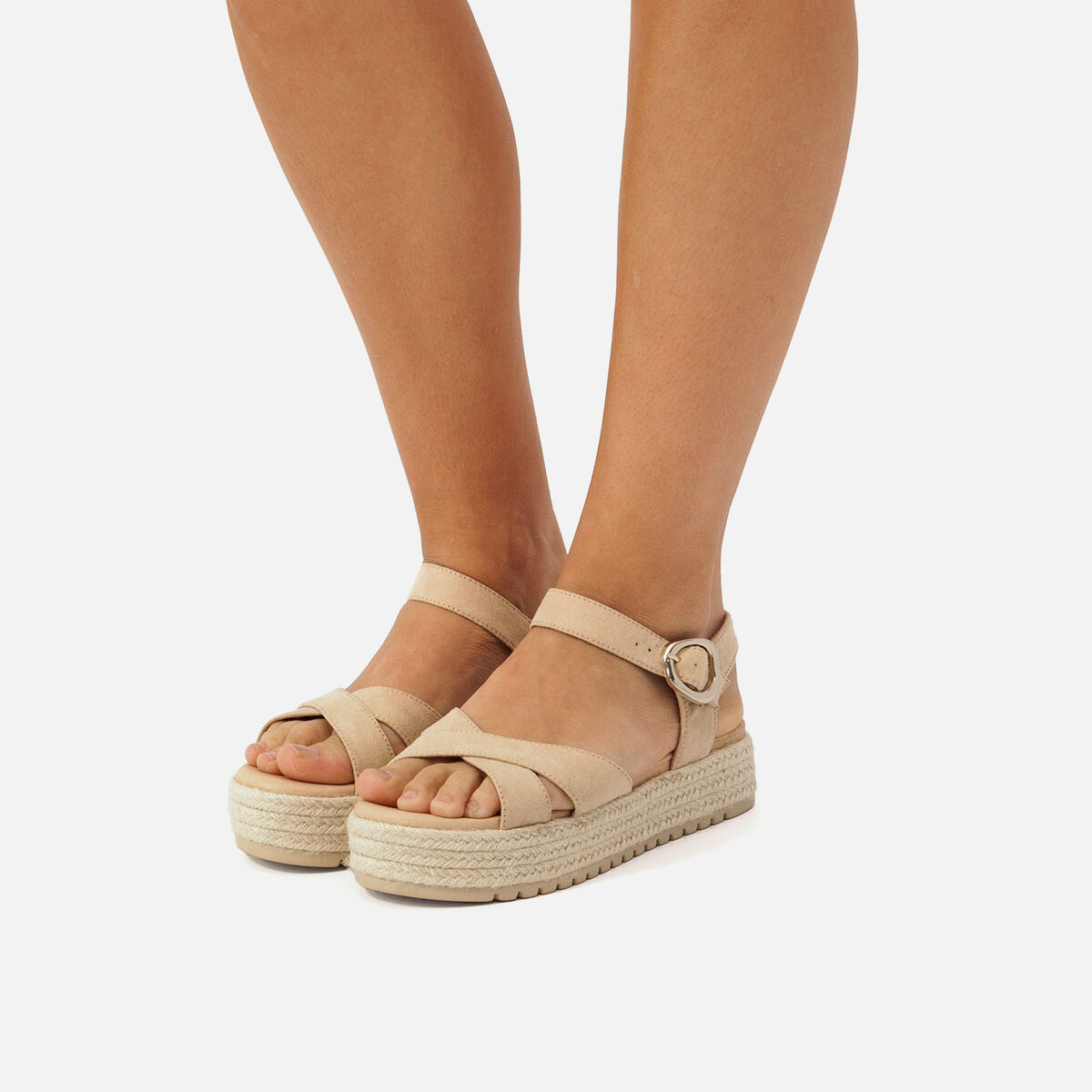 Sandales compensees pour Femme modèle AMELIE de MTNG image number 2
