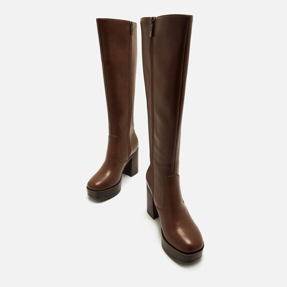 Compra NEW 67 marron 60980 Botas de tacón Mustang para Mujer