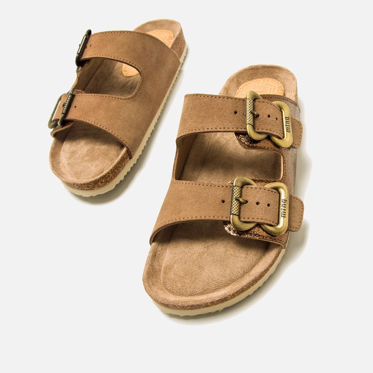 Sandales plates pour Femme modèle LAZY de MTNG image number 1