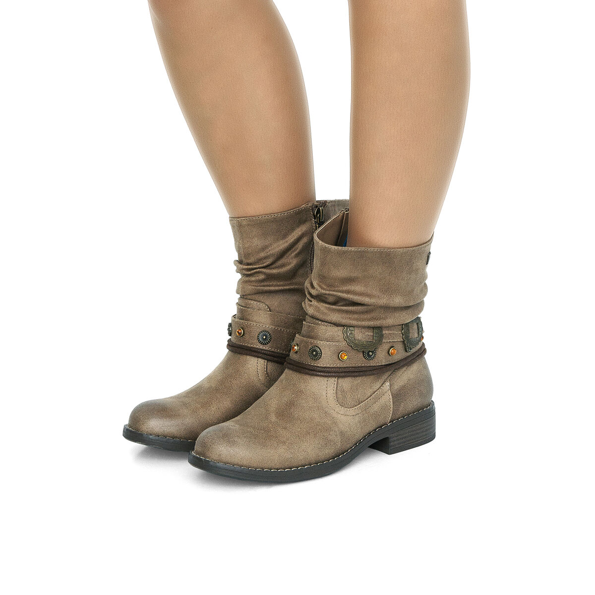 Botas de tornozelo planas de Mulher modelo PERSEA de MTNG image number 1
