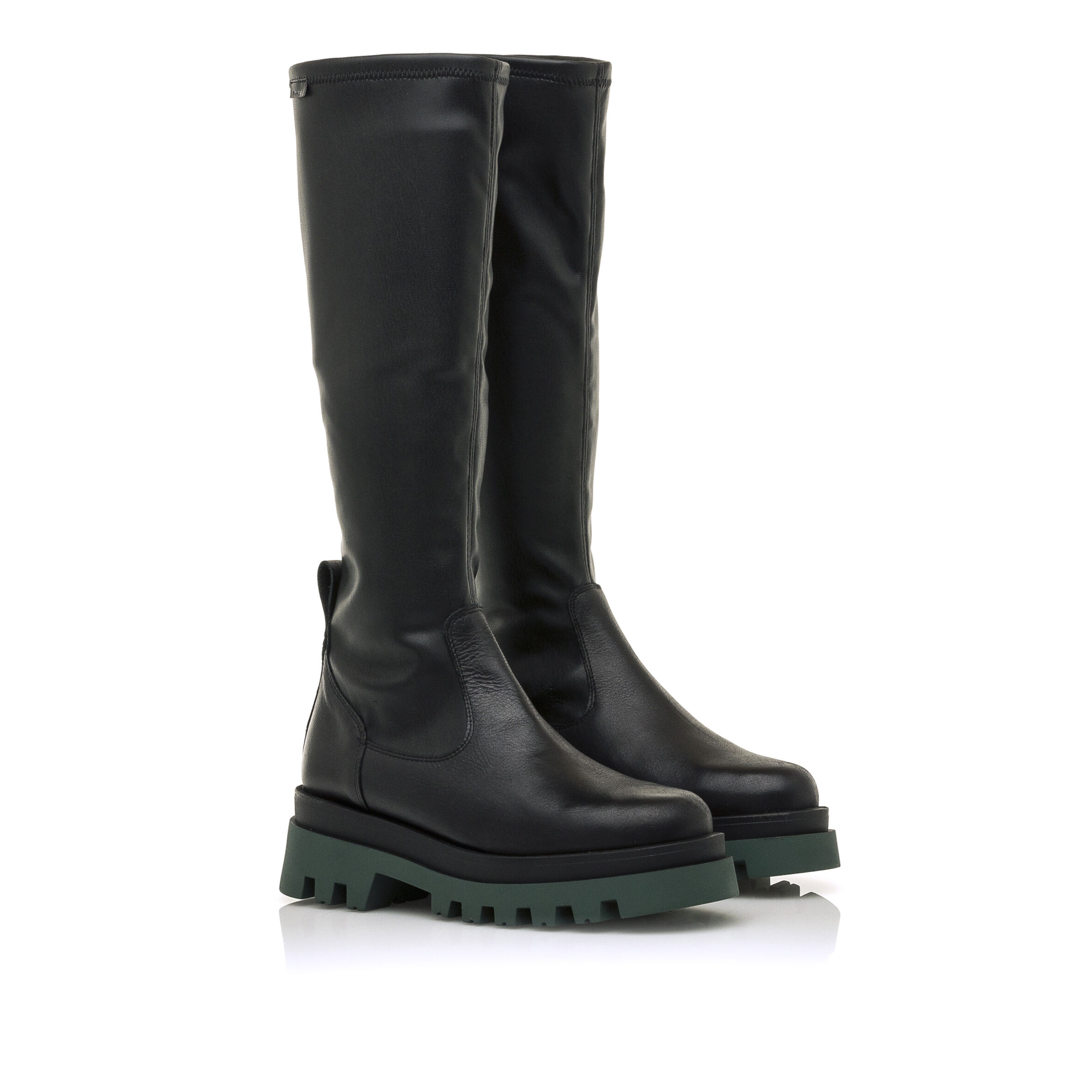 Botas Planas para Mujer - Altas, Caña Media | MTNG Shoes