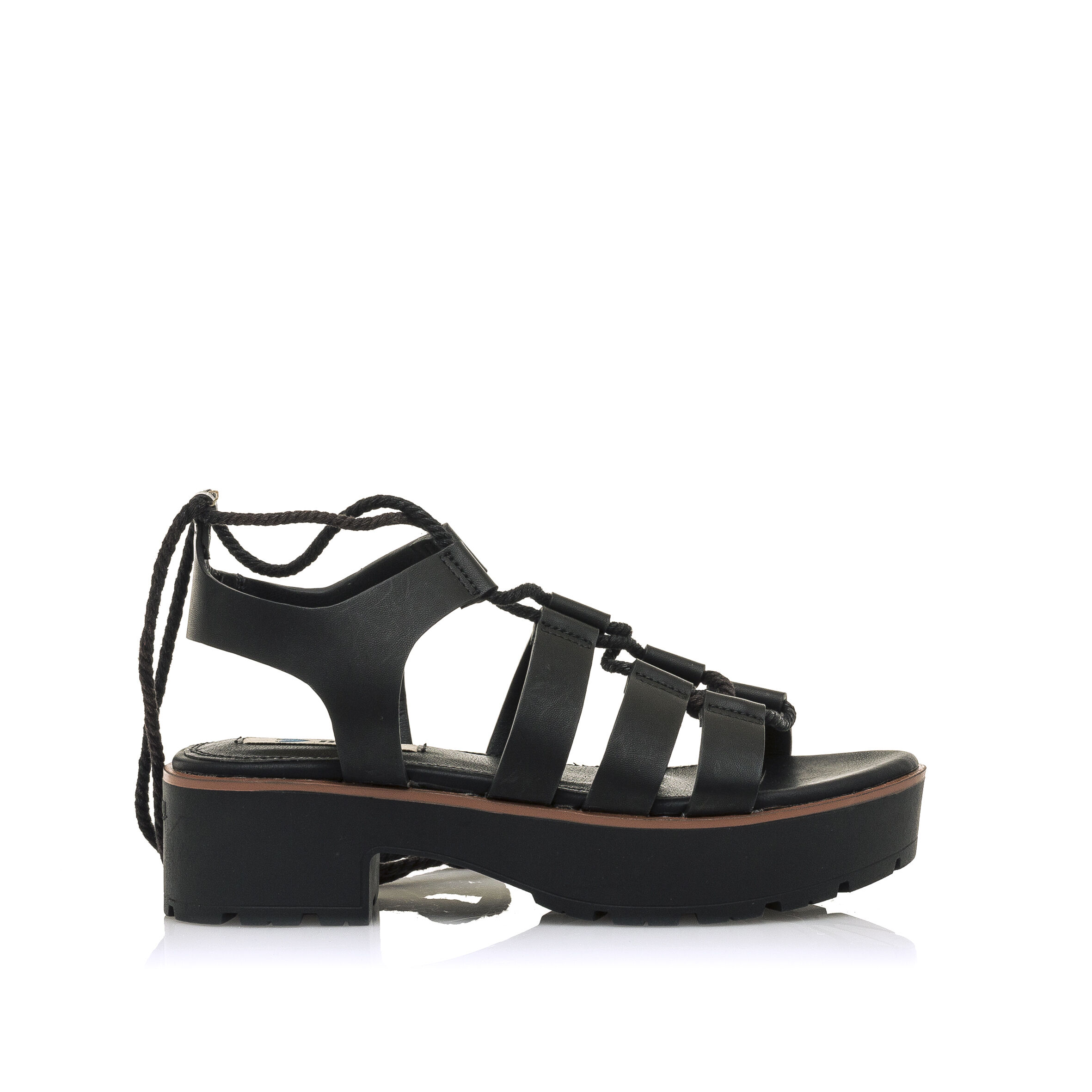 Sandalias de Tacón para Mujer - Doradas, Negras | Mustang