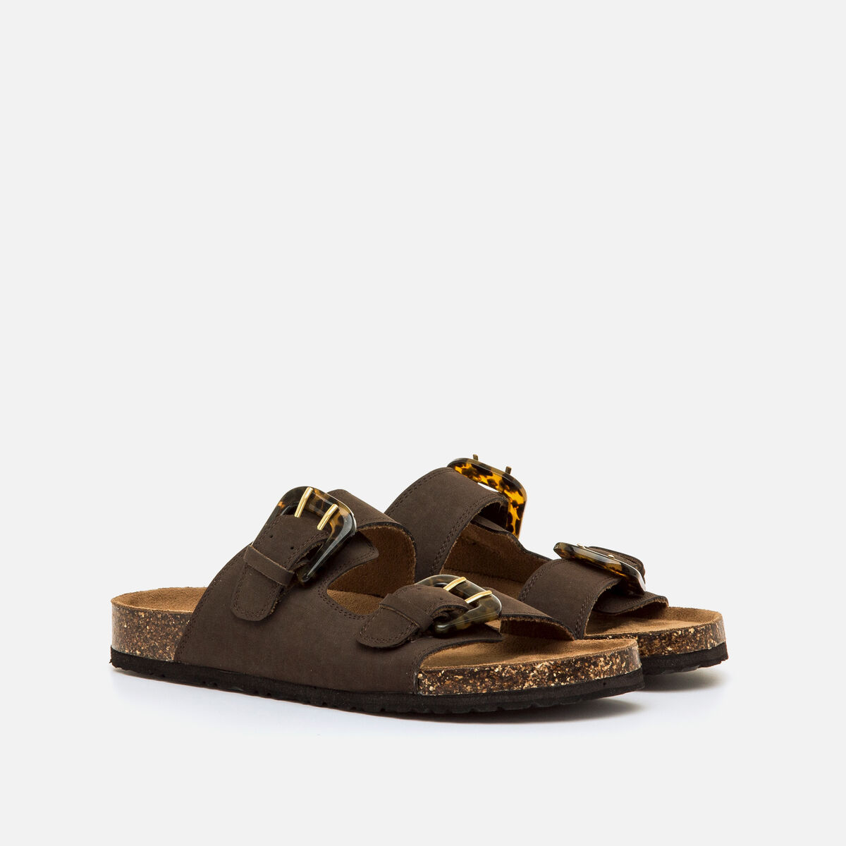 Sandales plates pour Femme mod&egrave;le LAZY de MTNG image number 4