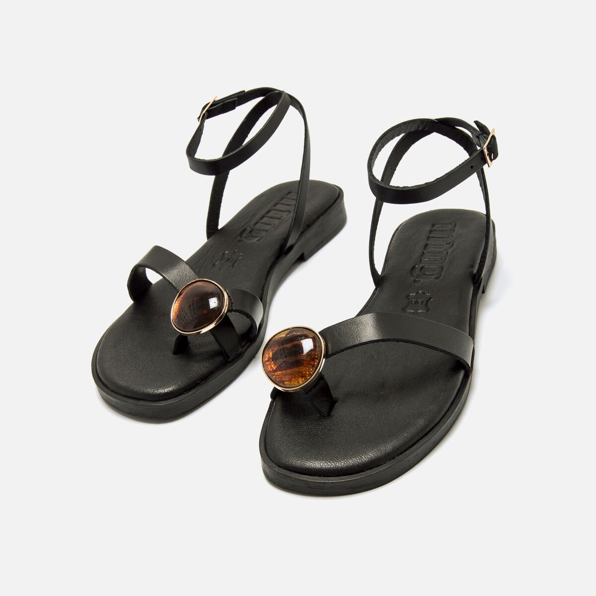 Sandales plates pour Femme mod&egrave;le ALYSA de MTNG image number 3