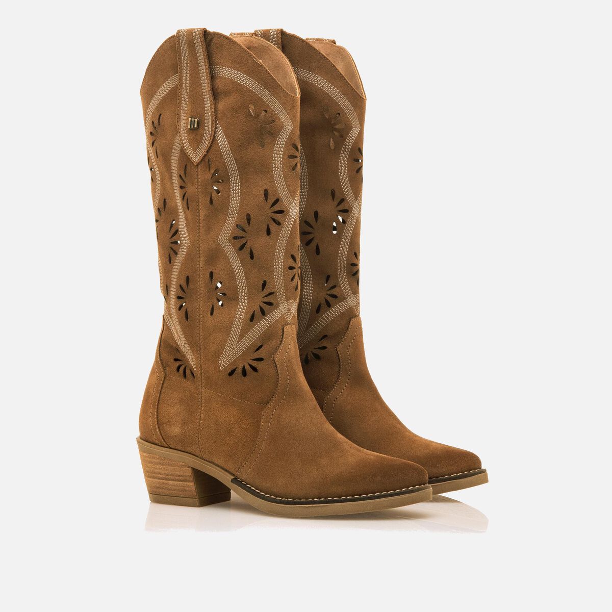 Mustang Botas Altas Marrones TacÃ³n Botas Altas Botas Mustang