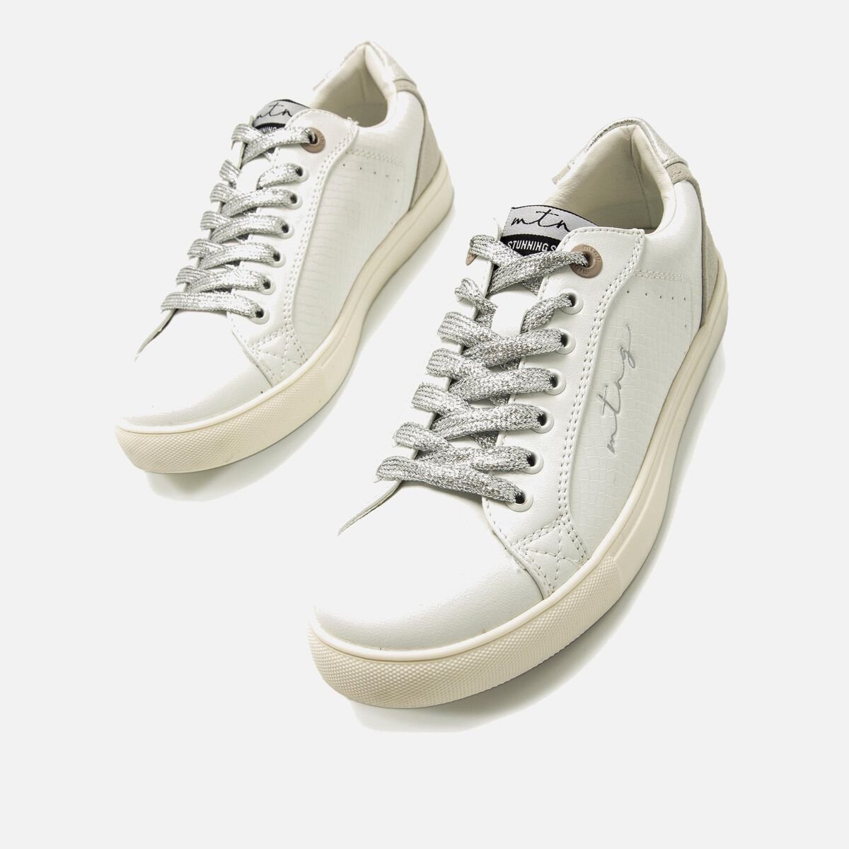 Zapatillas blancas MTNG para mujer