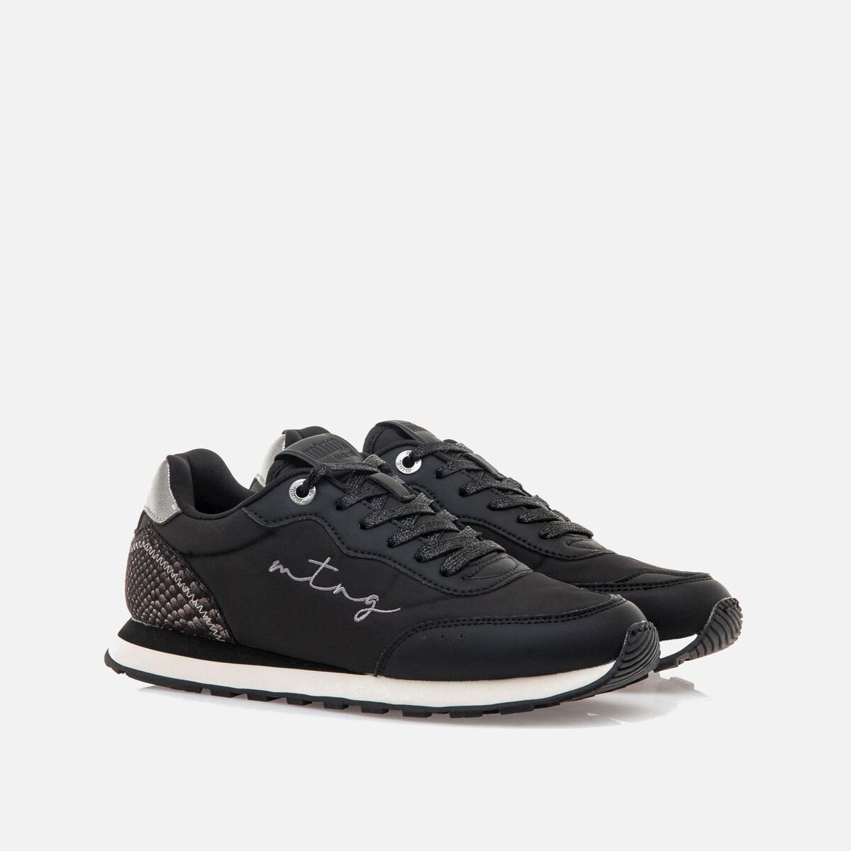 Zapatillas negras MTNG para mujer