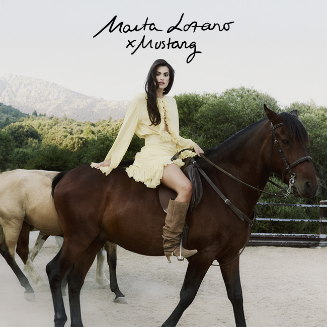Colección cápsula Marta Lozano y Mustang