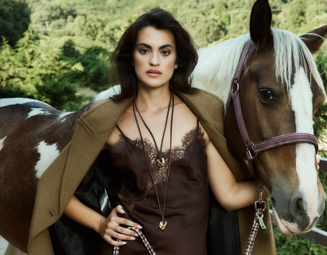 Marta Lozano y collar Orya