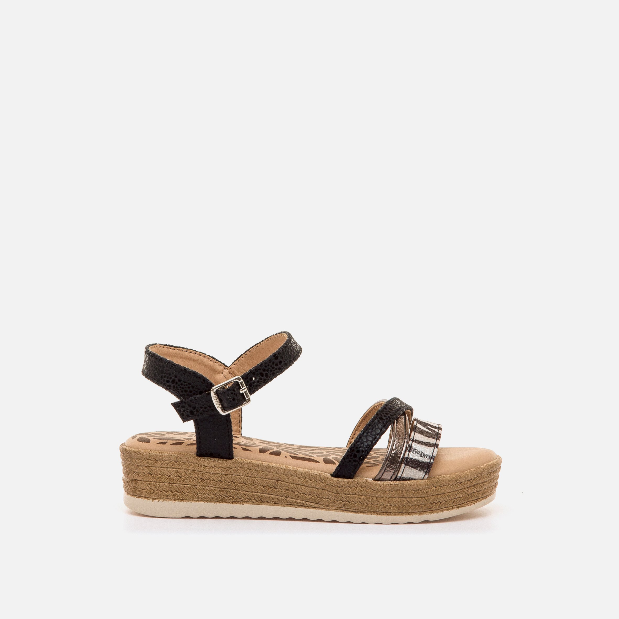 Mtng - Sandalias Aire negro de Niña