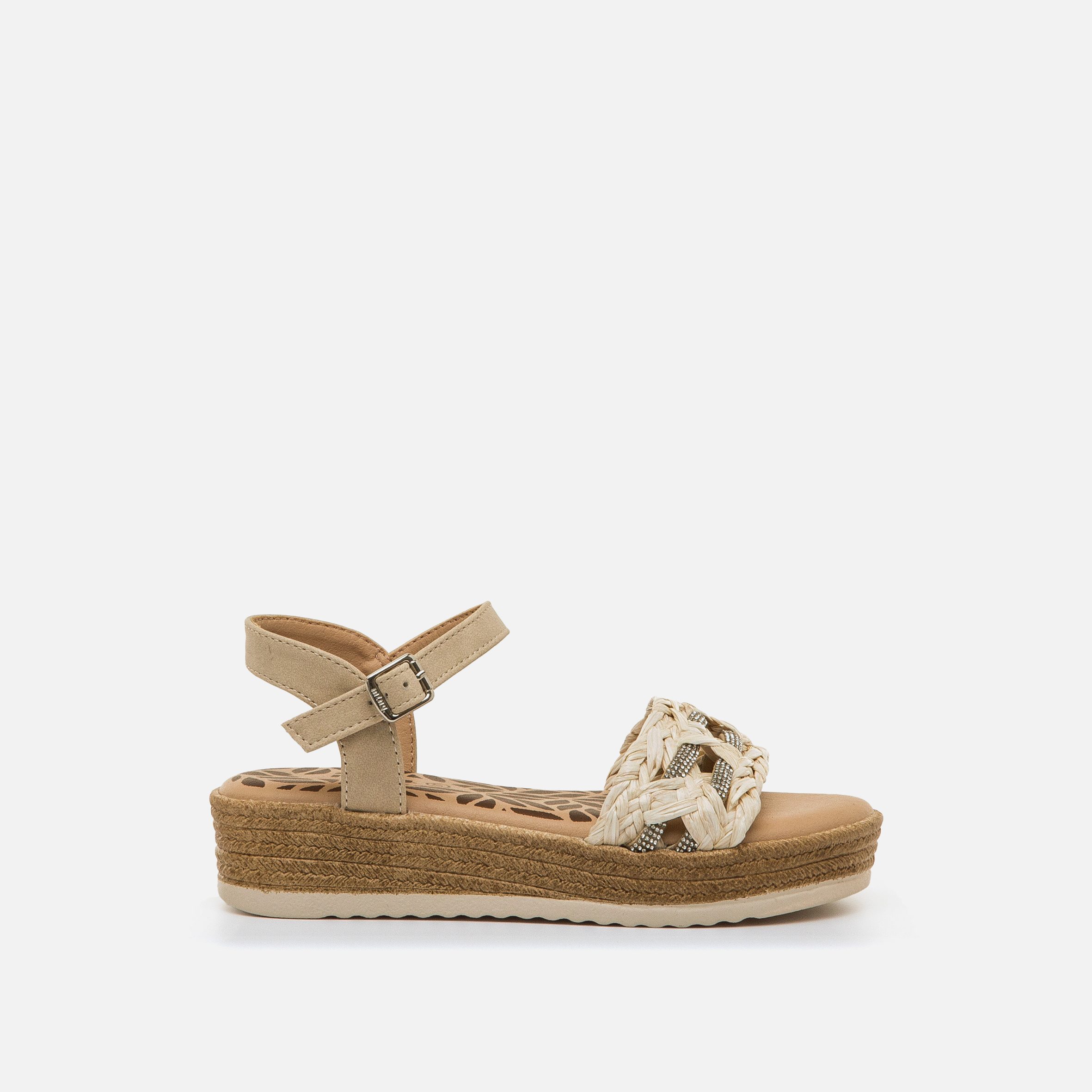 Mtng - Sandalias Aire beige de Niña