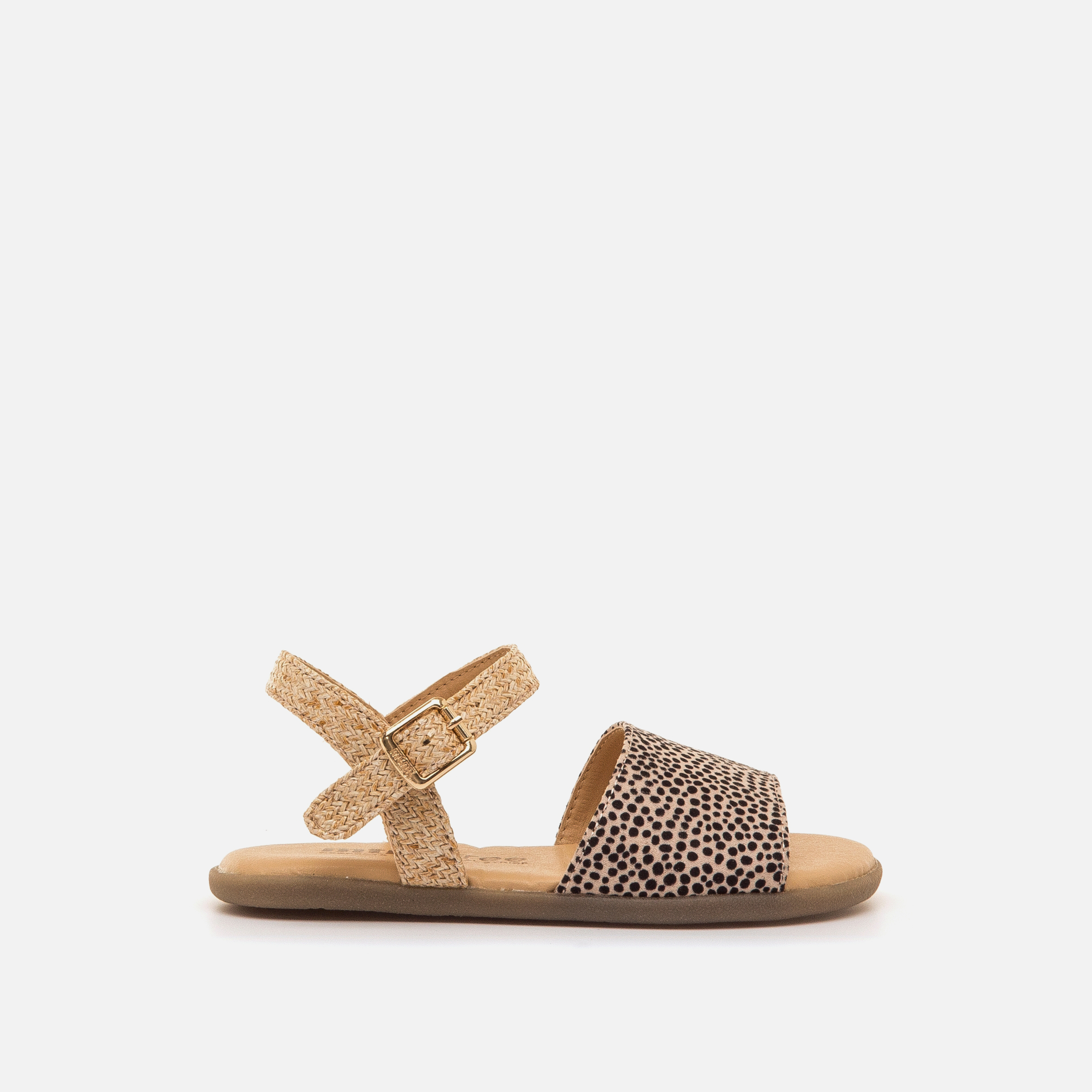 Mtng - Sandalias Free marron de Niña