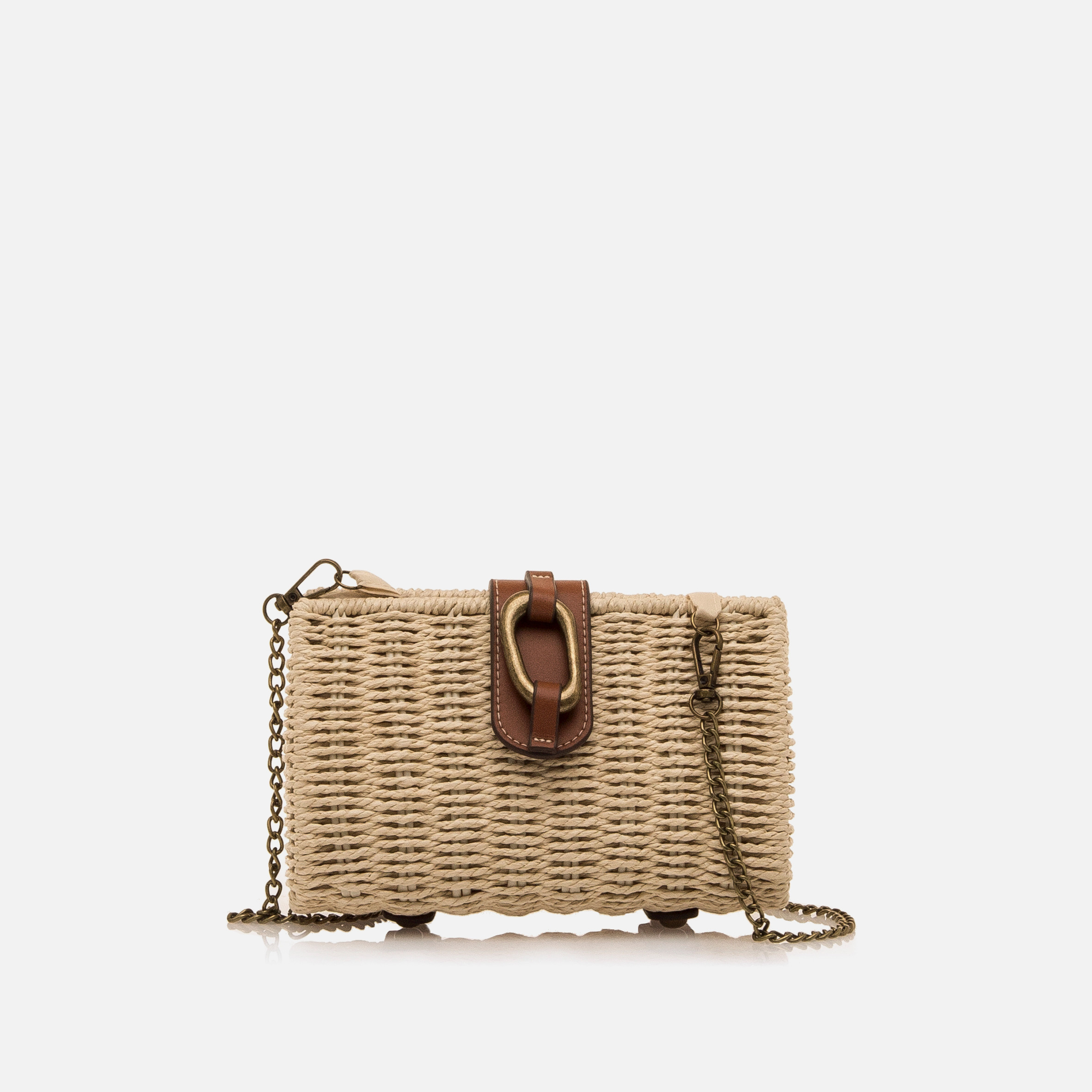 Mtng - Bandoleras Shell beige de Mujer