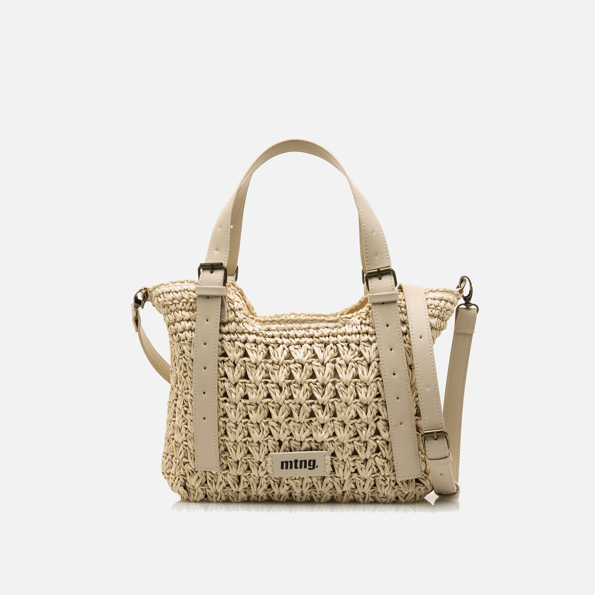 Mtng - Bolsos Hilo beige de Mujer
