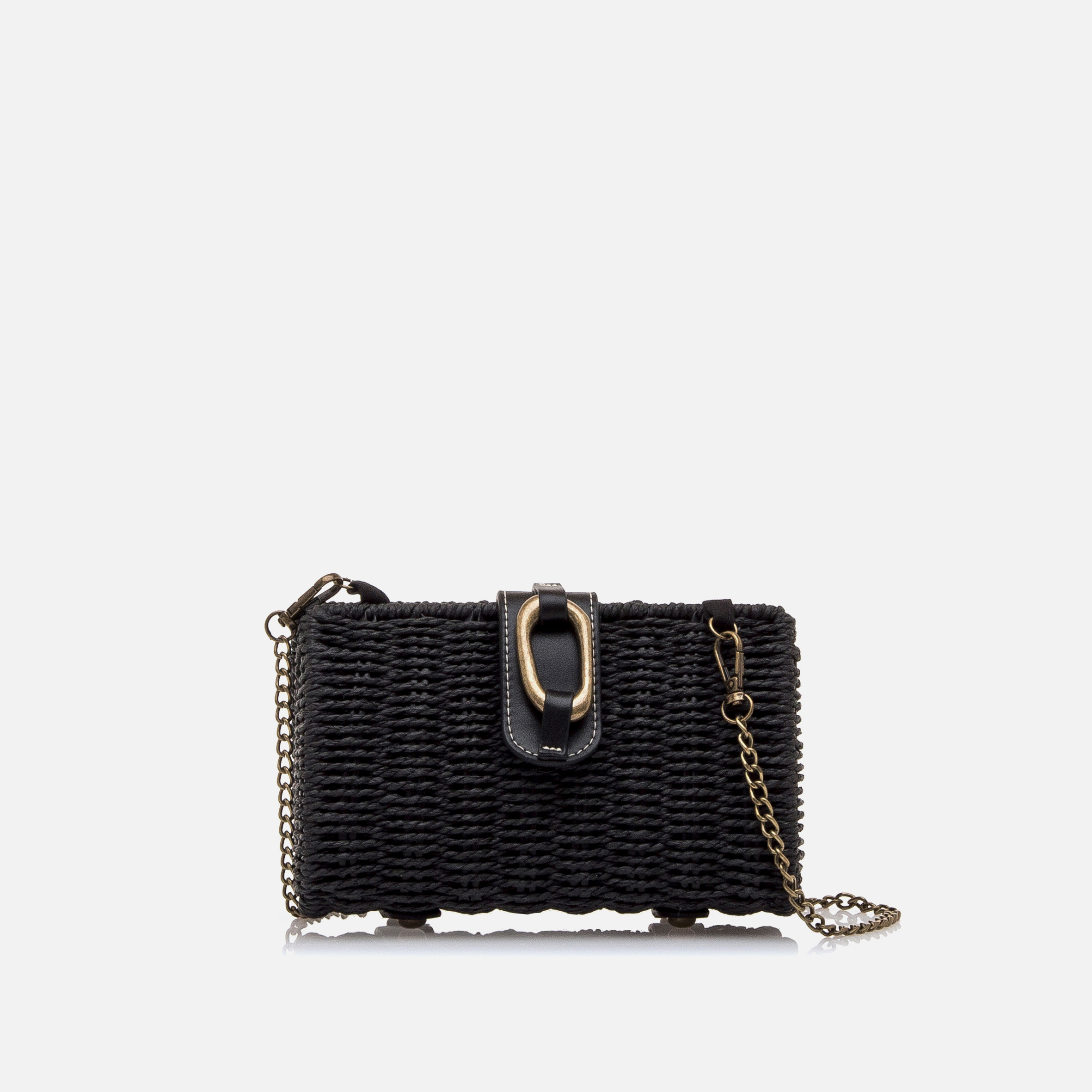 Mtng - Bandoleras Shell negro de Mujer